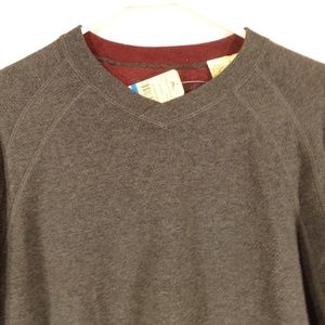NEW TOMMY BAHAMA REVERSIBLE V NECK SWEATSHIRT XL/T